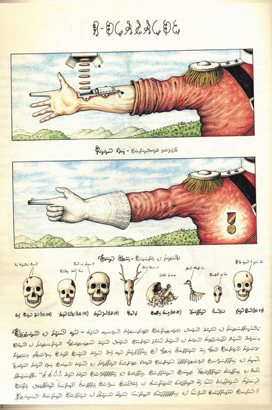 Как создатель Сodex Seraphinianus, книги, опубликованной Франко